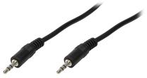Vads Logilink 3.5 mm / 3.5mm 3.5 mm male, 3.5 mm male, 3 m, melna krās.