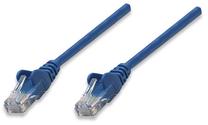 Провод Intellinet CAT 5e UTP Patch RJ-45 8P8C, RJ-45 8P8C, 1 м, синий цв.