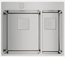Virtuvinė plautuvė Teka Forlinea RS15 115030013, nerūdijantysis plienas, 58 cm x 50 cm x 20 cm, nerūdijančiojo plieno sp.