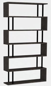 Pastatoma lentyna Kalune Design Hector 495SSE1235, antracito sp., 162.6 cm x 90 cm x 22 cm