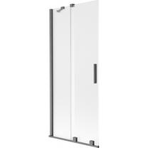 Vannas siena Mexen Velar, 80 cm x 150 cm, brushed gun gray krās./matēta faktūra
