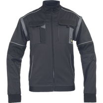Darbinis švarkas vyrams Cerva Max Eco Stretch, juoda sp., 68 dydis