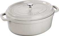Emailitud malmpott Staub La Cocotte, Ø23 cm, 2.35 l, valge v.