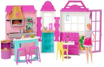 Lelle Mattel Barbie Barbie Cook N Grill Restaurant HBB91, 30 cm, daudzkrāsaina