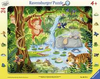 Dėlionė Ravensburger In the Jungle, 24 vnt.