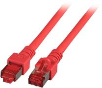Сетевой кабель EFB RJ-45, RJ-45, 1 м, красный цв.