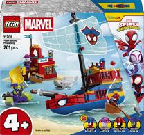 Konstruktorius LEGO® Marvel Spidey And His Amazing Friends Voriuko komandos piratų laivas 11208, 201 vnt.