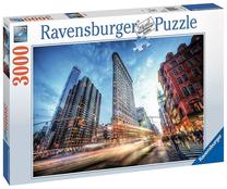 Dėlionė Ravensburger Flat Iron Building 17075, 121 cm x 80 cm, 3000 vnt., įvairių spalvų