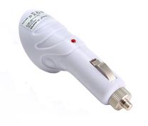 Automobilinis įkroviklis Gembird, USB, balta sp.