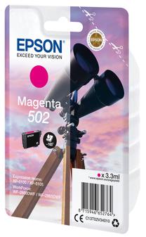 Rašalinio spausdintuvo kasetė Epson Singlepack 502, purpurinė (magenta) sp., 3.3 ml