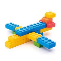 Konstruktorius Eduplay Brick Me, 45 vnt., įvairių spalvų