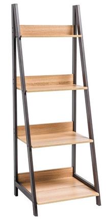 Pastatoma lentyna Matis A, ąžuolo/ruda, 52 cm x 48 cm x 147 cm