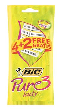 Бритва Bic Pure 3 Lady, 6 шт.