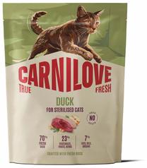 Kuiv kassitoit Carnilove True Fresh Duck, pardiliha, 0.4 kg