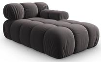 Modulinė sofa Micadoni Home Bellis MIC_CHR_2_F1_BELLIS11, pilka sp., dešininė, 157 x 97 cm x 62 cm