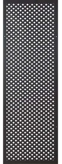 Dekoratīvā sētiņa Verdemax Privacy, 60 cm x 180 cm, pelēka krās.
