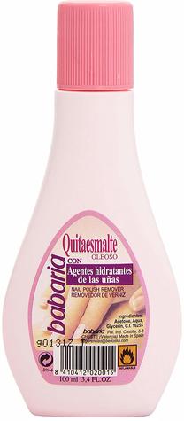 Nagų lako valiklis Babaria, 100 ml