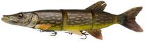 Vobleris Savage Gear 4D Pike, 48 cm, 820 g, ruda sp./žalia sp.