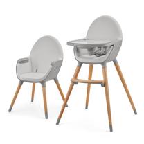 Maitinimo kėdutė KinderKraft Fini 2, pilka sp.