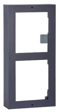 Рамка Hikvision Two Module DS-KD-ACW2, серый цв. 2 мест.