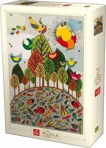 Dėlionė Deico Nature 416469, 68 cm x 47 cm, 1000 vnt., įvairių spalvų