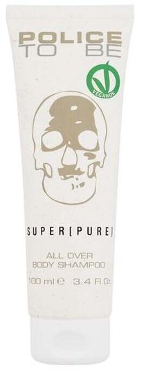 Kūno prausimosi želė Police To Be Super (Pure), 100 ml
