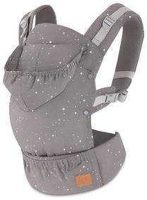Ķengursoma KinderKraft Huggy Stars, pelēka krās.