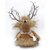 Kalėdinė dekoracija, „Elnias“ Saska Garden Reindeer GS250594, 20 cm, ruda sp.