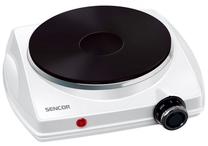 Mini plītis elektriskā Sencor SCP, 1500 W, balta krās.