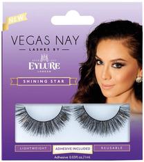 Mākslīgās skropstas Eylure Vegas Nay Shining Star, melna krās.