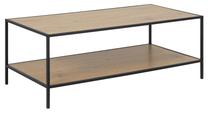 Žurnalinis staliukas Home4you Seaford, ąžuolo sp., 120 cm x 60 cm x 45 cm