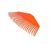 Grėblys vėduoklinis Okko VG149, be koto, 430 mm, oranžinė sp.