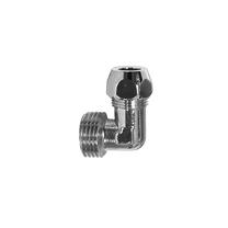 Alkūnė Benkiser, 12 mm - Išorinis sriegis/10 mm - veržlė, metalas