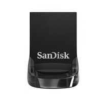 USB zibatmiņa SanDisk Ultra Fit USB 3.1, melna krās., 32 GB
