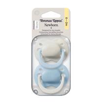 Čiulptukų rinkinys Tommee Tippee Newborn Closer To Nature, 0 mėn., kreminė sp./šviesiai mėlyna sp.