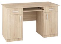 Kirjutuslaud koos kapiga MN Jowisz 2947015, 123 cm x 60 cm, 75 cm, tamm v.