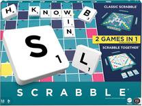 Stalo žaidimas Mattel Games Scrabble 2in1, EN
