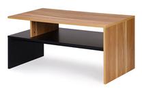 Kavos staliukas ModernHome, ruda sp./juoda sp., 90 cm x 50 cm x 45.5 cm