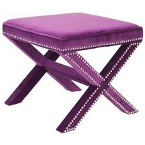 Pufas Kalune Design Pelona Capraz 60, violetinė sp., 40 cm x 40 cm x 60 cm