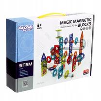 Magnetinis konstruktorius Woopie 3D Ball Track, 113 vnt., įvairių spalvų