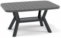Lauko stalas Kalune Design Silva, antracito sp., 90 cm x 52.5 cm x 45 - 60 cm