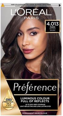 Kраска для волос L’Oréal Paris Preference, paris, 4.013, 160 мл