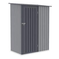 Sodo sandėliukas Kent, 89 cm x 143 cm x 186 cm, pilka sp.