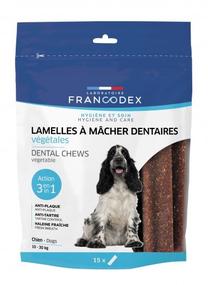 Gardums suņiem Francodex Dental Medium, 15 gab.
