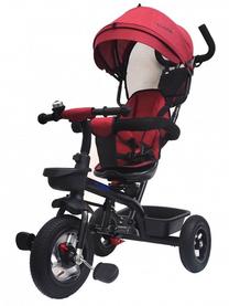 Triratukas Tesoro BT-10, juoda sp./raudona sp.