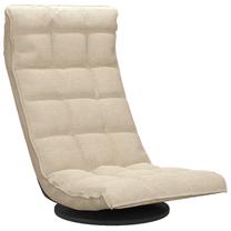 Kėdė VLX Fabric 336576, kreminė sp., 54 cm x 90 cm x 80 cm