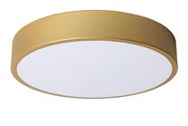 Valgusti plafoon Lucide Unar 79185/30/02, LED, 2700 °K, 1 x 18 W, valge v. / kuldne v., 30 x 30 cm