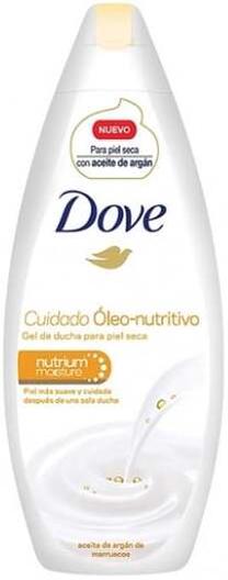 Kūno prausimosi želė Dove Argan Oil, 500 ml