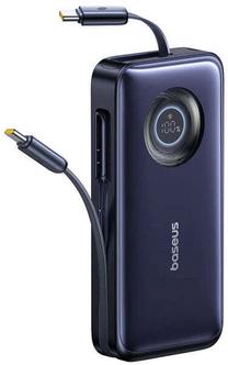 Nešiojamas įkroviklis (Power bank) Baseus EnerCore CR11, 20000 mAh, 100 W, juoda sp.