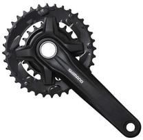 Priekinis žvaigždžių blokas Shimano Acera FC-MT210-2, metalas, juoda sp.